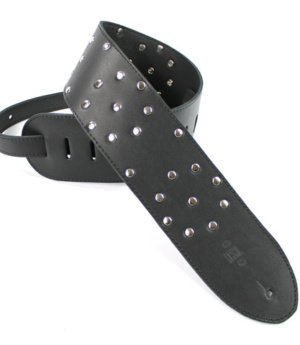 3.5 INCH POLKA DOT STRAP BLACK