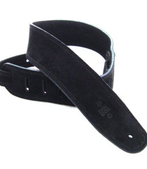 2.5 INCH TRIPLE SUEDE STRAP BLACK