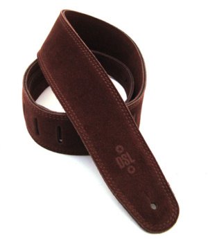 2.5 INCH TRIPLE SUEDE STRAP BROWN