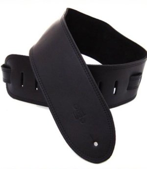 3.5 INCH PADDED SUEDE STRAP BLACK/BLACK