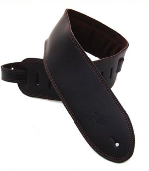 3.5 INCH PADDED SUEDE STRAP BLACK/BROWN