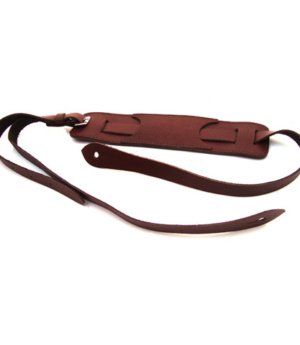 3/4 INCH VINTAGE NARROW SHOULDER PAD STRAP MAROO