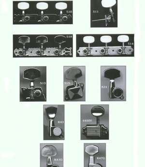 ACOUSTIC MACHINE HEADS 3-A-SIDE SINGLES NICKEL