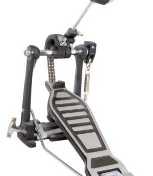 BASS DRUM PEDAL MED WEIGHT CAST PEDAL FRAME BLAC
