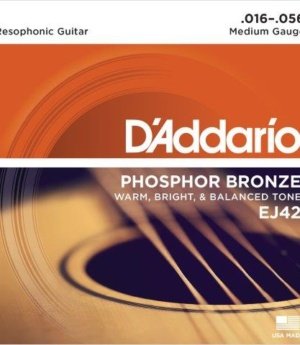 ACOUSTIC GTR STR SET 16/56 PH/BR DOBRO