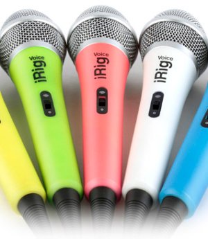IRIG VOICE BLUE VERSION HANDHELD ANALOGUE MIC