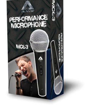 UNIDIRECTIONAL MICROPHONE ON/OFF SWITCH STEEL FA