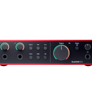 Focusrite Scarlett 2i2 4th Gen Audio Interface