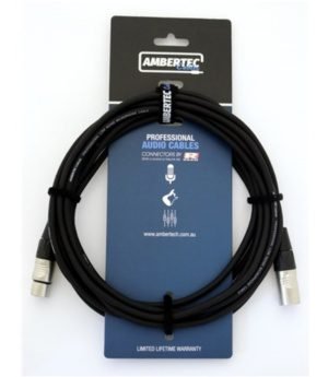 REAN Microphone Cable 1M XLR Male – XLR Female