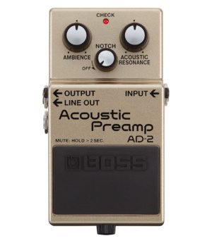 BOSS AD-2 Acoustic Preamp FX Pedal (Pre-Loved)