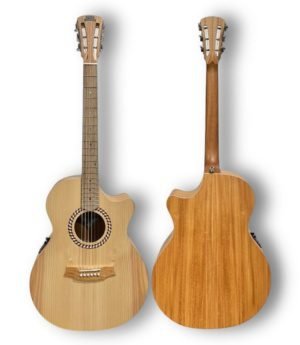 Cole Clark RAN Recording Grand Auditorium Acoustic Guitar Bunya/Honduran Mahogany CCRAN2EC-BMAH-AE