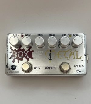 ZVEX Box of Metal Box of Metal Distortion Guitar Effect Stomp Box (Pre-Loved)