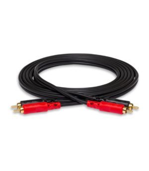 HOSA CRA-202 Stereo Interconnect Dual RCA to Same 2m