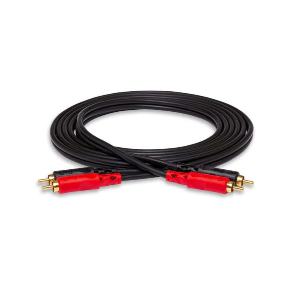 HOSA CRA-202 Stereo Interconnect Dual RCA to Same 2m