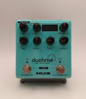 NU-X Duo Time Duo Time Delay Engine Delay Guitar Effect Stomp Box (Pre-Loved)