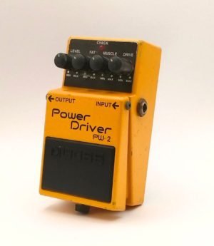 BOSS PW-2 Power Driver Overdrive Distortion Guitar Effect Stomp Box (Pre-Loved)