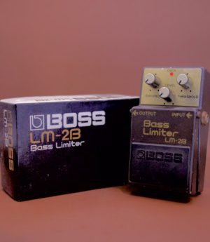 BOSS LM-2B LMB-3 Bass Limiter Taiwan Silver Plate Limiter Guitar Effect Stomp Box (Pre-Loved)