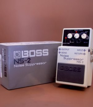 BOSS NS-2 Noise Suppressor Japan Silver Plate Noise Gate Guitar Effect Stomp Box Includes Box (Pre-Loved)