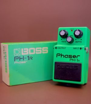 BOSS PH-1R Phaser Resonance Japan Black Plate Phaser Guitar Effect Stomp Box Includes Box (Pre-Loved)