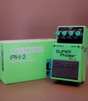 BOSS PH-2 Phaser Taiwan Black Plate Phaser Guitar Effect Stomp Box Includes Box (Pre-Loved)