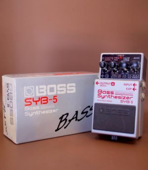 BOSS SYB-5 Bass Synthesizer Taiwan Dark Grey Plate Synth Guitar Effect Stomp Box Includes Box (Pre-Loved)