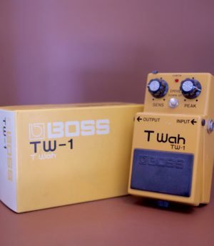 BOSS TW-1 Touch Wah Japan Black Plate Wah Guitar Effect Stomp Box Includes Box (Pre-Loved)