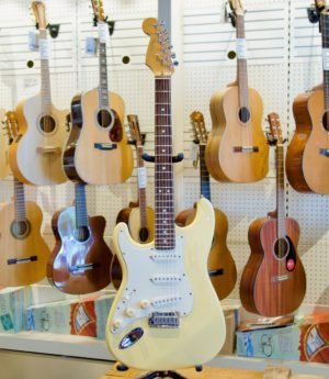 Used Fender Stratocaster Left-Handed 1996 50th Anniversary Stratocaster Vintage White W/ Gigbag