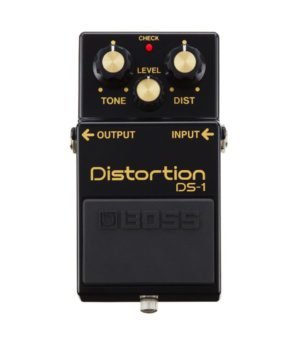 BOSS DS-1 4A 40th Anniversary Distortion Japan Black Distortion Guitar Effect Stomp Box Includes Box (Pre-Loved)