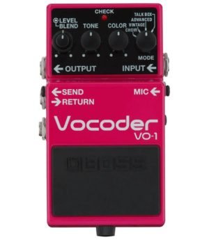BOSS VO-1 Vocoder Taiwan Black Vocoder Guitar Effect Stomp Box (Pre-Loved)