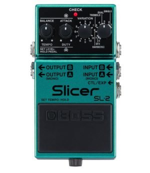 BOSS SL-2 Slicer Malaysia Black Modulation Guitar Effect Stomp Box Includes Box (Pre-Loved)