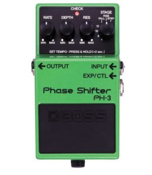 BOSS PH-3 Phaser Taiwan Black Phaser Guitar Effect Stomp Box Includes Box (Pre-Loved)