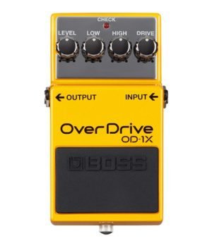 BOSS OD-1X Overdrive Digital Malaysia Black Overdrive Guitar Effect Stomp Box Includes Box (Pre-Loved)