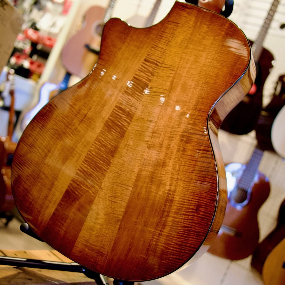 Taylor 914CE-LTD Grand Auditorium Acoustic Guitar in Hardcase* - KOA/REDWOOD - Image 3