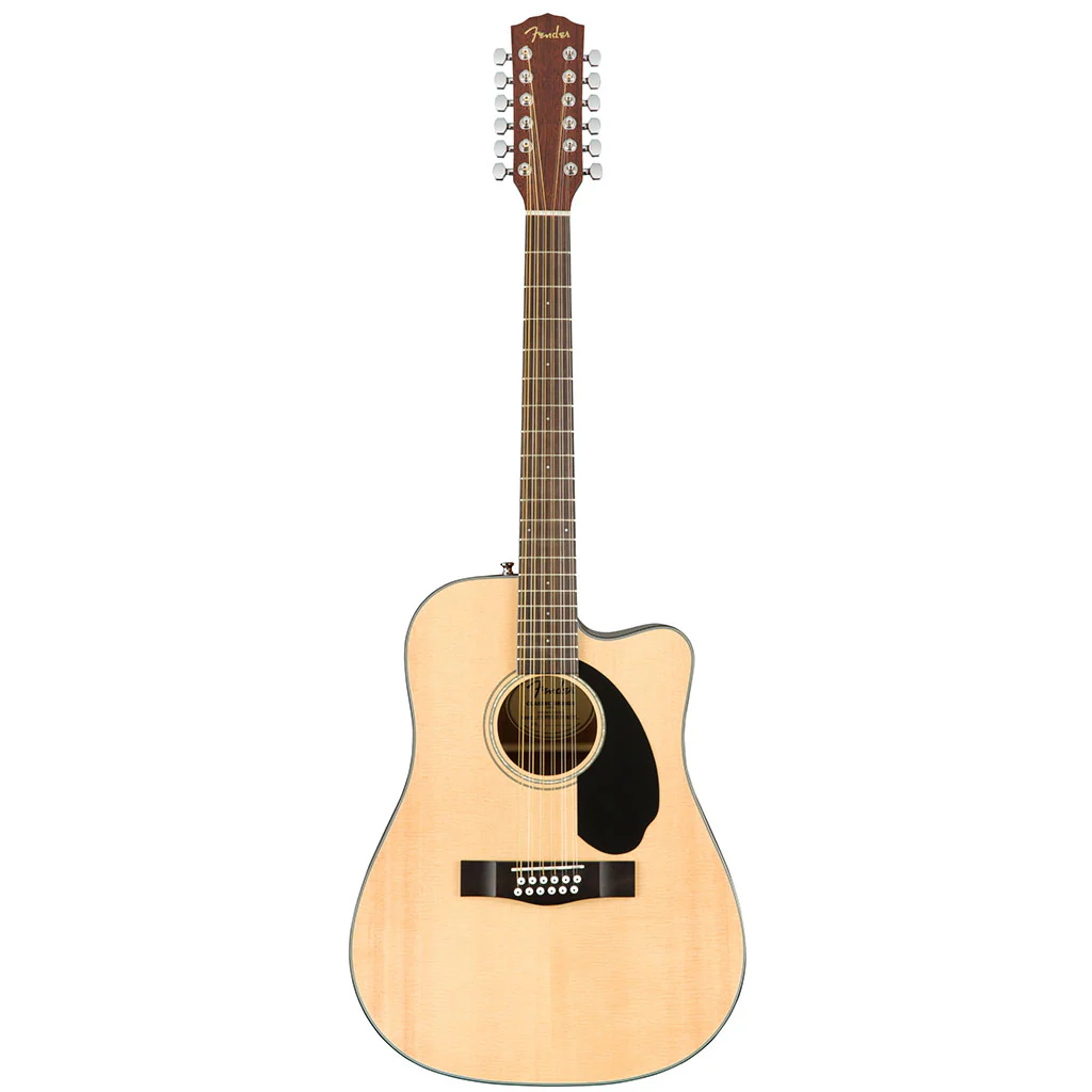 Fender - CD-60SCE Dreadnought 12-string, Walnut Fingerboard - Natural
