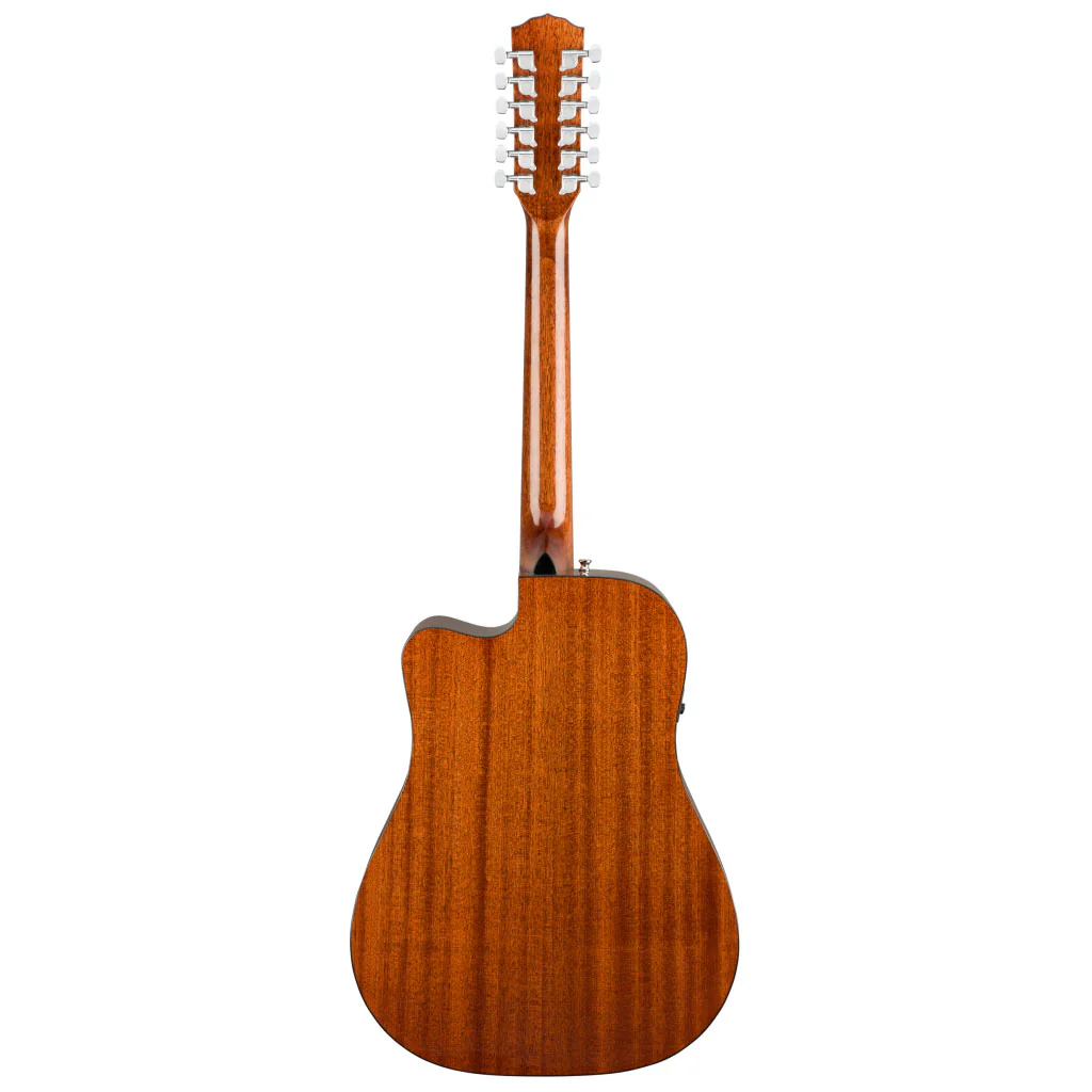 Fender - CD-60SCE Dreadnought 12-string, Walnut Fingerboard - Natural - Image 2