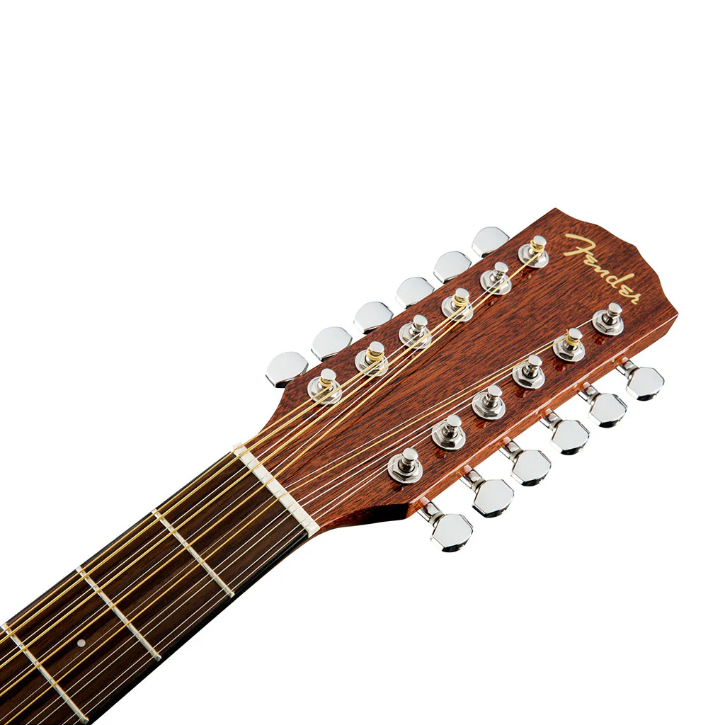 Fender - CD-60SCE Dreadnought 12-string, Walnut Fingerboard - Natural - Image 3