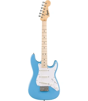 Squier Mini Stratocaster Electric Guitar - Maple Fingerboard California Blue